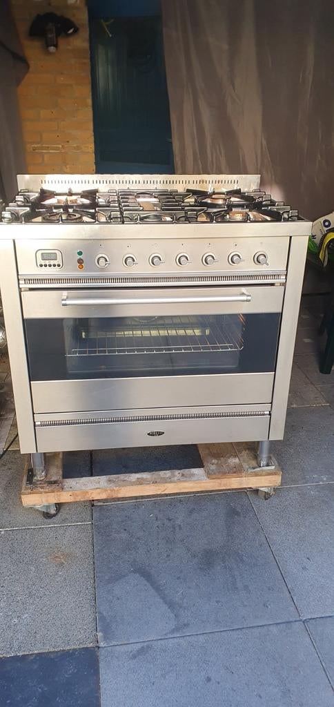 Luxe Boretti gasfornuis, Gebruikt, 60 cm of meer, Ophalen of Verzenden, Gas