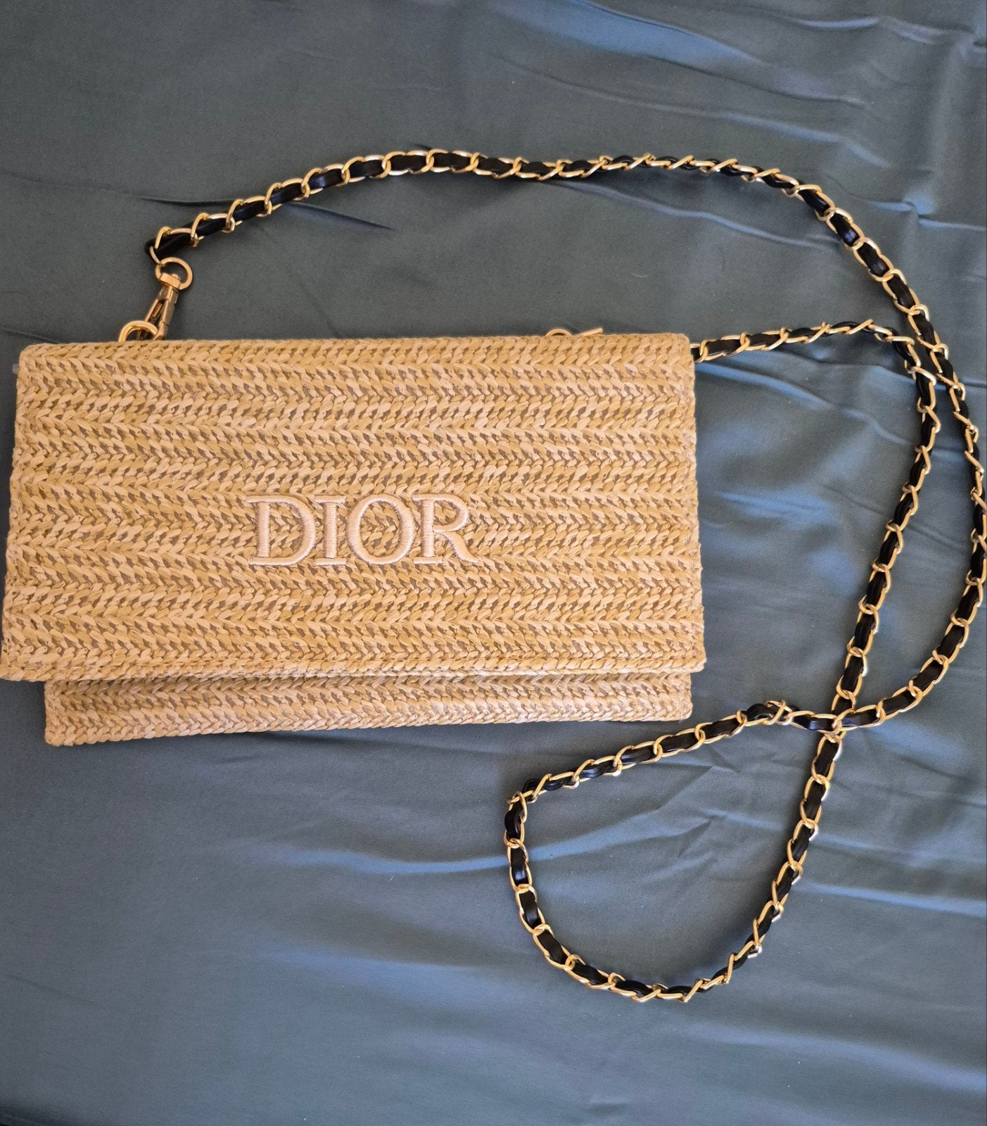 Dior zomer tasje, Sieraden, Tassen en Uiterlijk, Tassen | Damestassen, Ophalen of Verzenden, Nieuw, Beige, Schoudertasje