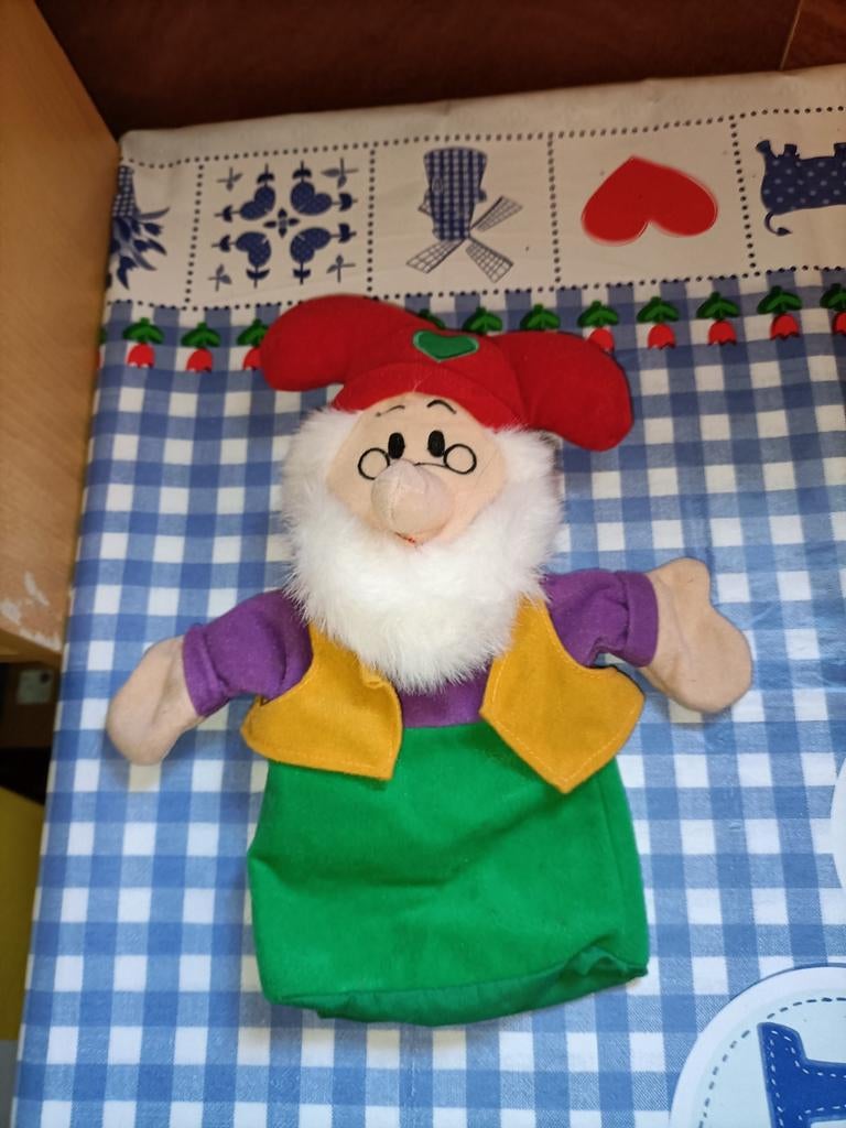 Kabouter Plop handpop Studio 100, Kinderen en Baby's, Speelgoed | Knuffels en Pluche, Ophalen of Verzenden, Zo goed als nieuw