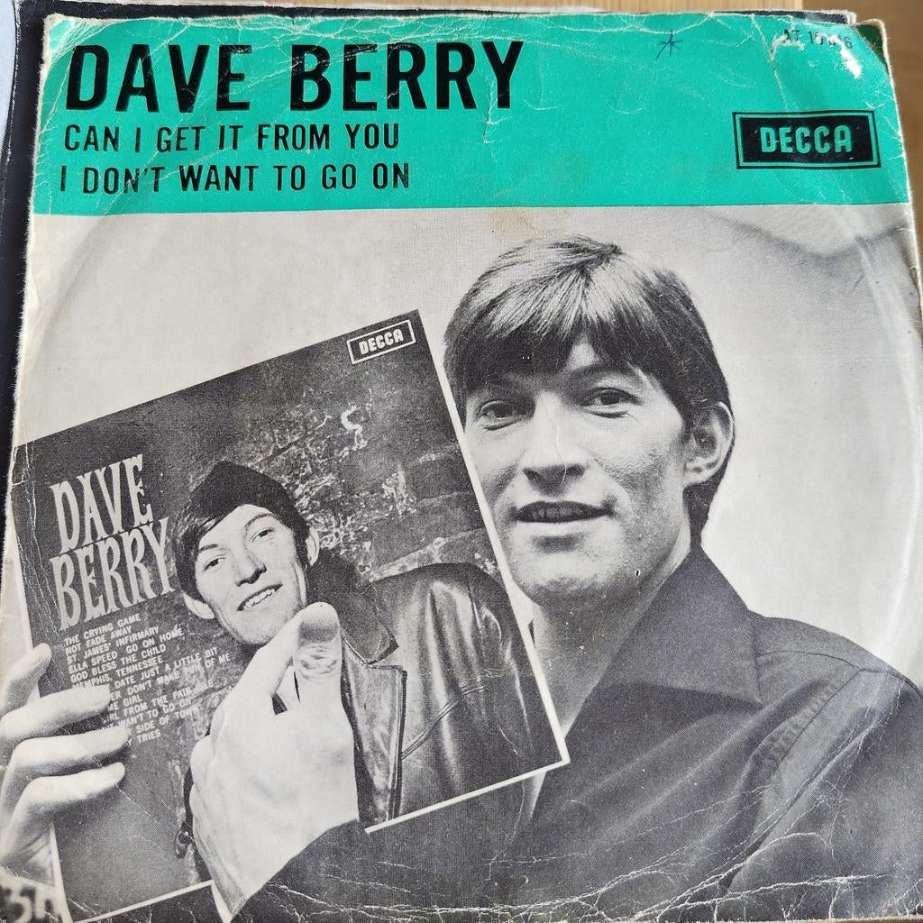 Dave Berry - Can I Get It From You / I Don't Want To Go On, Gebruikt, 7 inch, Single, Ophalen of Verzenden