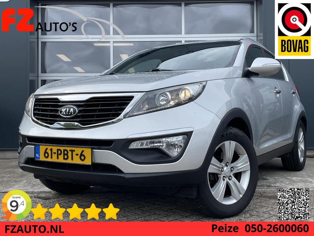 Kia Sportage 2.0 X-ecutive Plus Pack - Cruise Control - Clim, Gebruikt, 4 cilinders, Leder en Stof, 163 pk