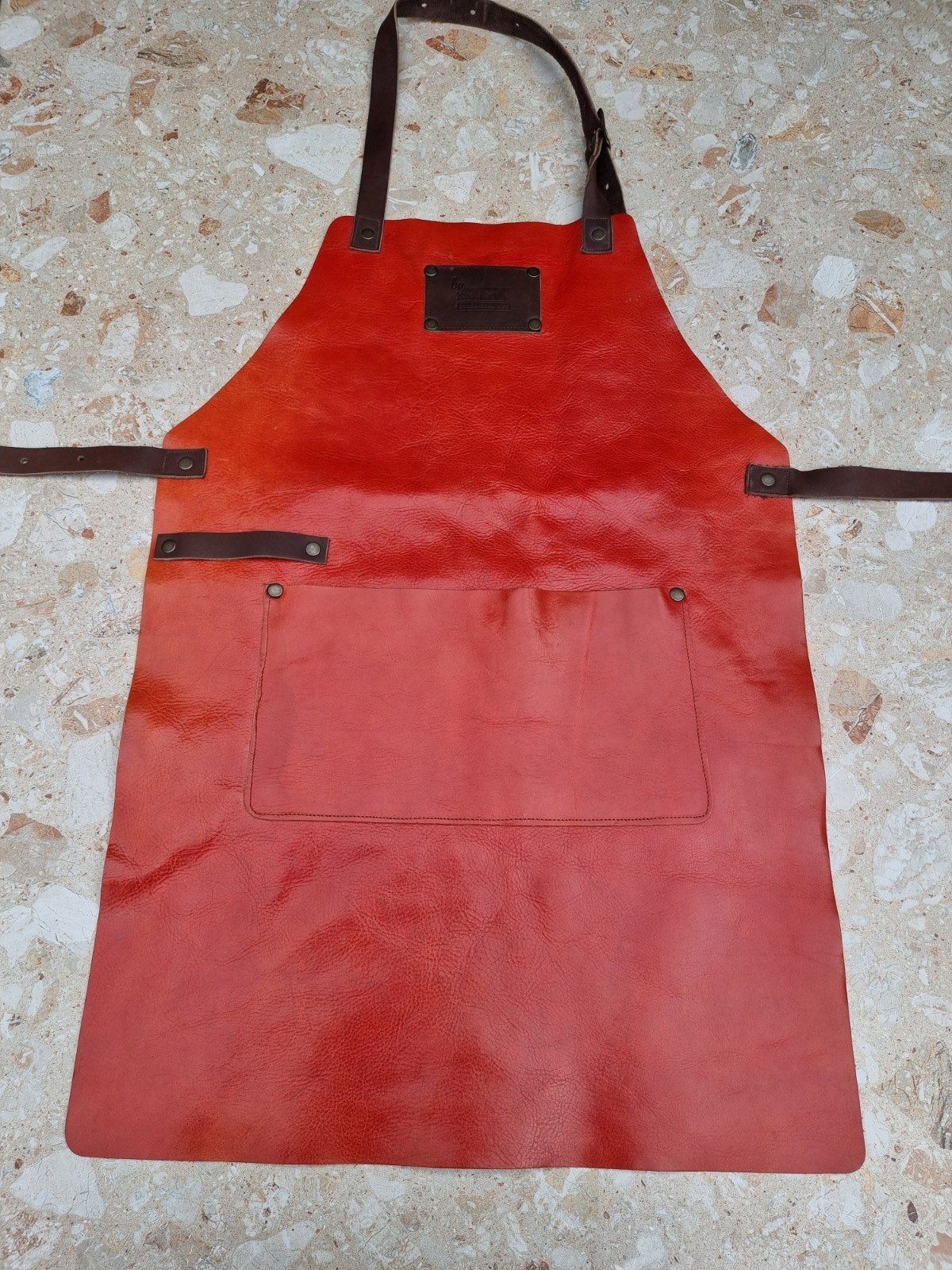 Leren kinderkookschort bbq, Ophalen of Verzenden, Nieuw