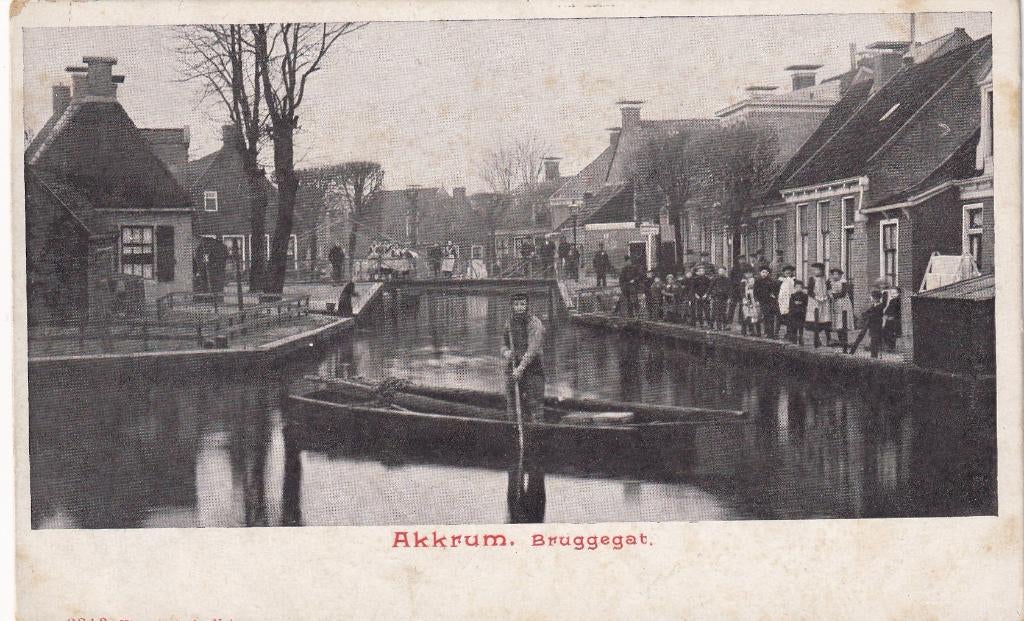 Akkrum, Volk, 1900., Verzenden, Voor 1920, Ongelopen, Friesland