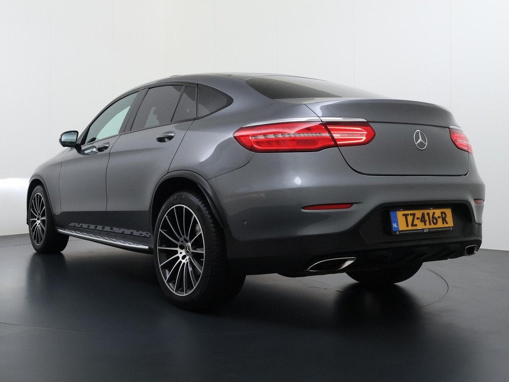 Mercedes-Benz GLC-klasse Coupé 250 4MATIC Premium Plus AMG, Auto's, Automaat, Gebruikt, 4 cilinders, Leder en Stof