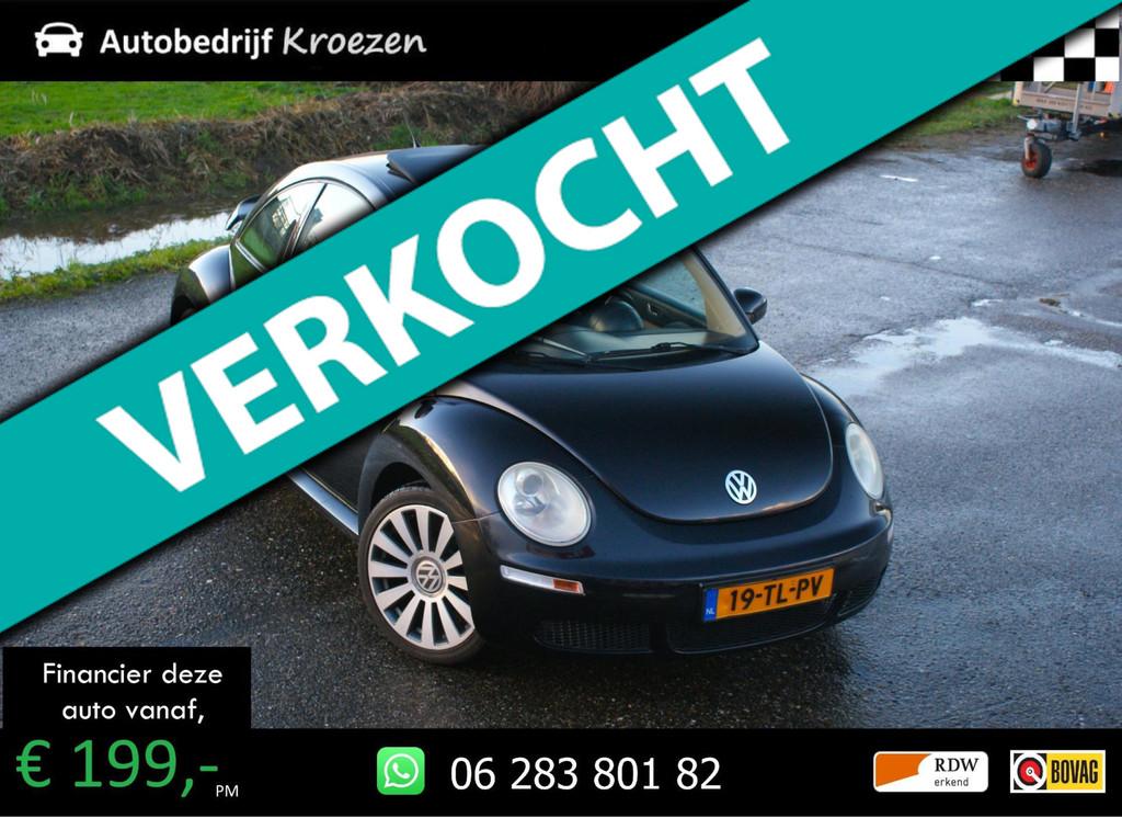 Volkswagen New Beetle 2.0 Highline | Org NL | Schuifdak | Le, Voorwielaandrijving, Gebruikt, 4 cilinders, 1984 cc