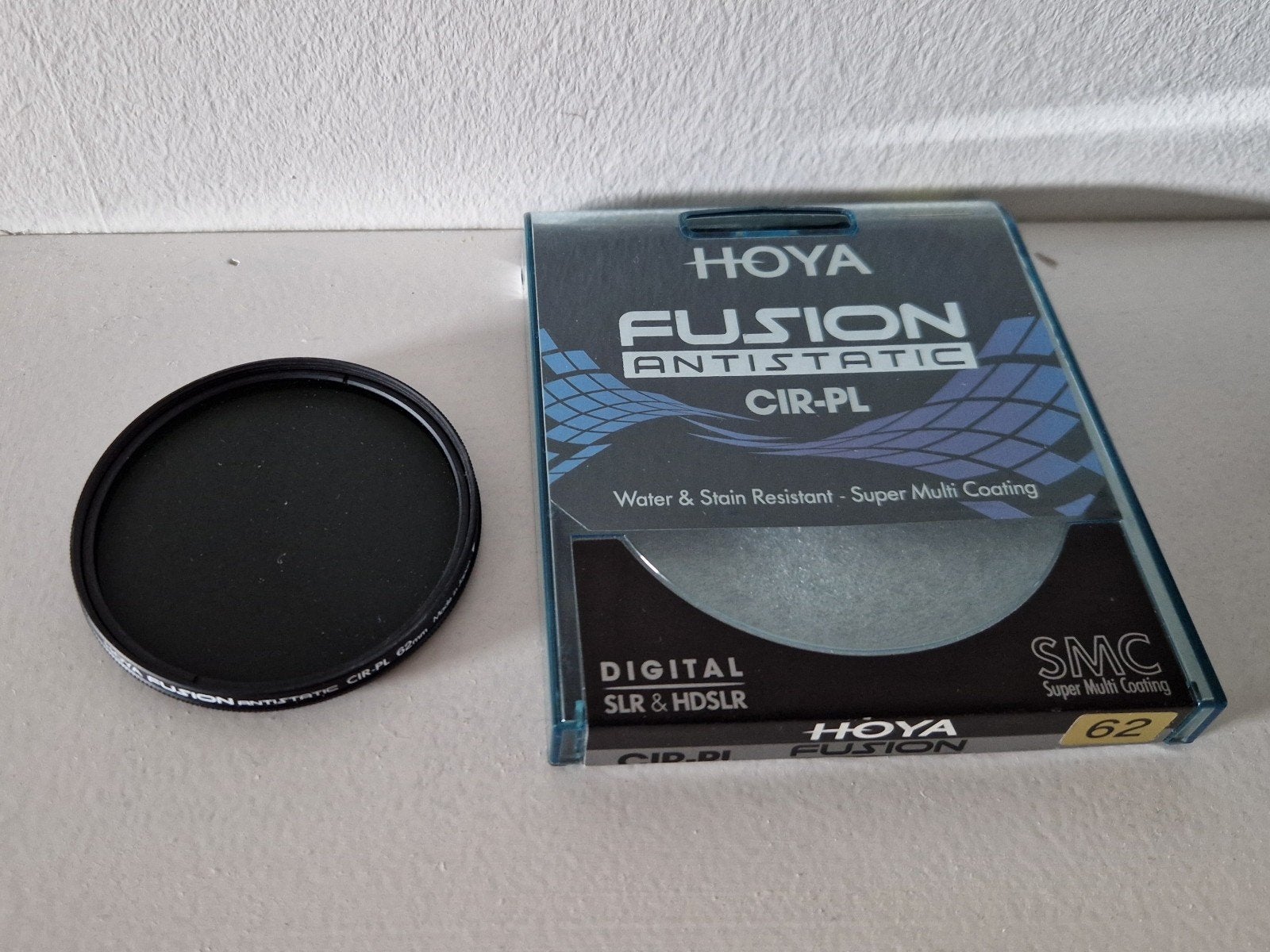 Hoya Polarisatiefilter 62 mm - Fusion Antistatic CIR-PL, Audio, Tv en Foto, Fotografie | Filters, 60 tot 70 mm, Ophalen of Verzenden