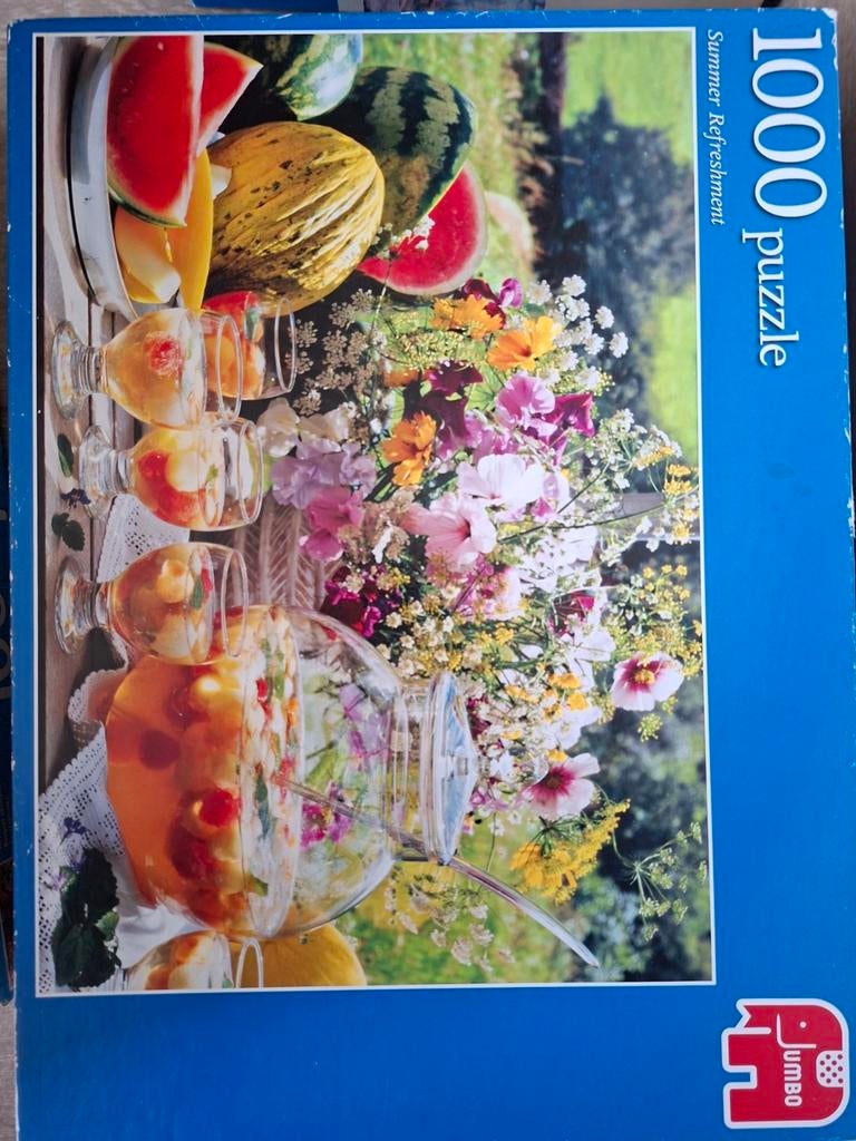 Puzzel 1000 stukjes, Ophalen, 500 t/m 1500 stukjes