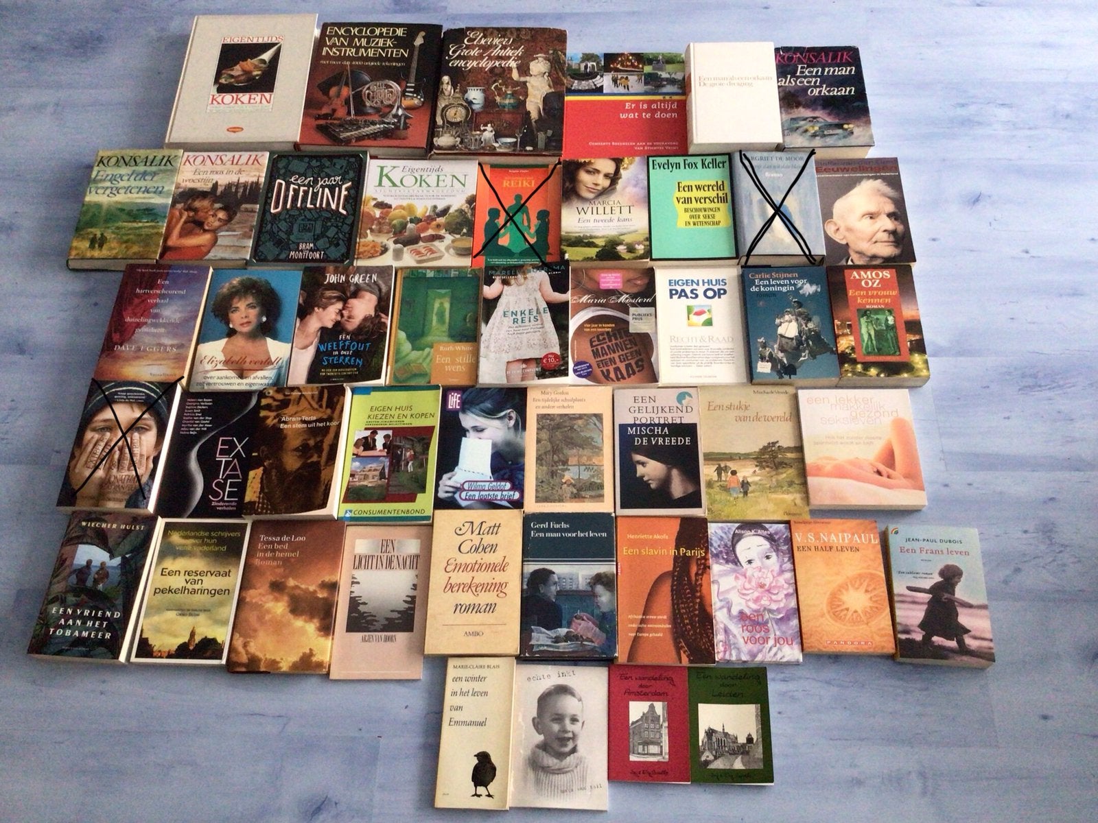 Foto 2 van Diverse boeken beginnend met de letter E