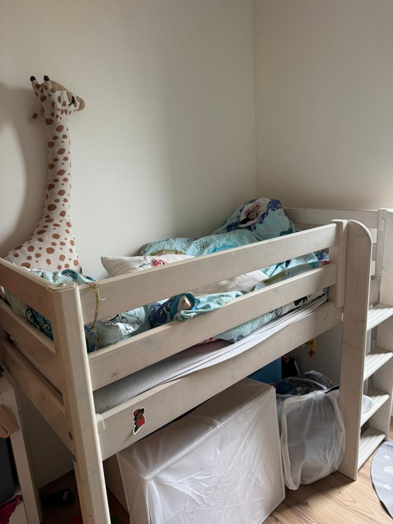 Stapelbed gratis, Huis en Inrichting, Slaapkamer | Stapelbedden en Hoogslapers, 90 cm, 160 tot 180 cm, Tweepersoons, Ophalen of Verzenden