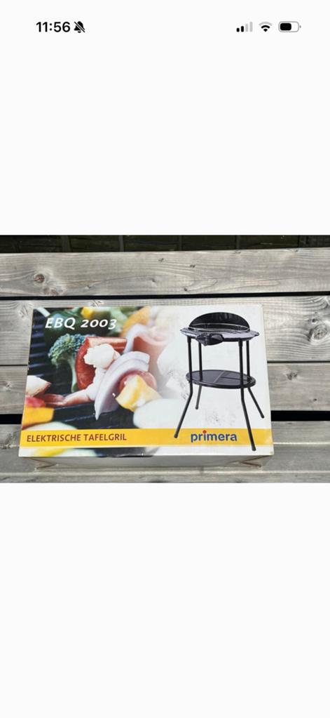 Electrische bbq, Ophalen of Verzenden, Nieuw