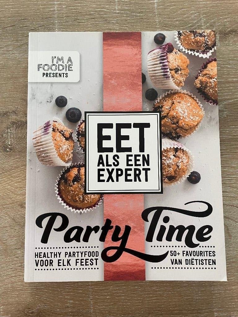 Eet als een Expert – Party Time (paperback), Ophalen of Verzenden, Zo goed als nieuw, Bart Mol, Gezond koken