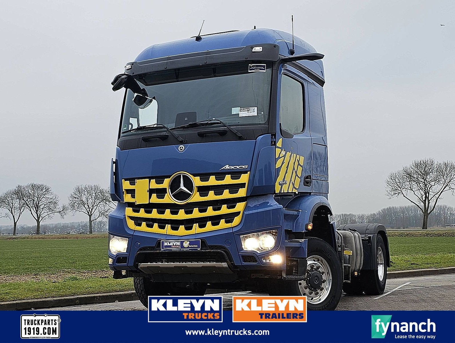MERCEDES-BENZ AROCS 1843 4x4 allrad pto mp5, Auto's, Euro 6, Overige kleuren, 428 pk, Mercedes-Benz
