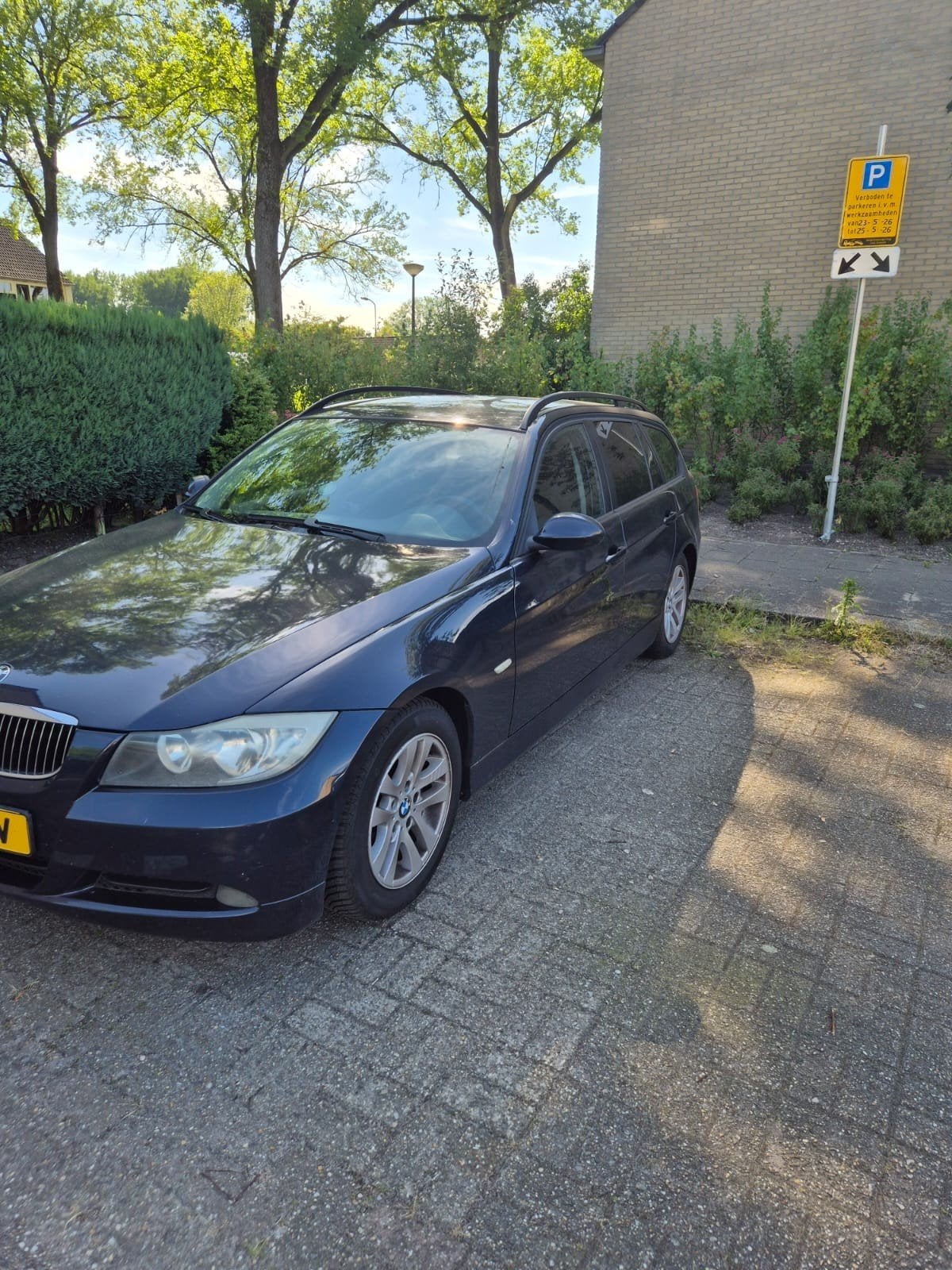 BMW 3-Serie 2.0 I 320 Touring 2006 Blauw, Auto's, 13 km/l, Achterwielaandrijving, 1995 cc, 4 cilinders