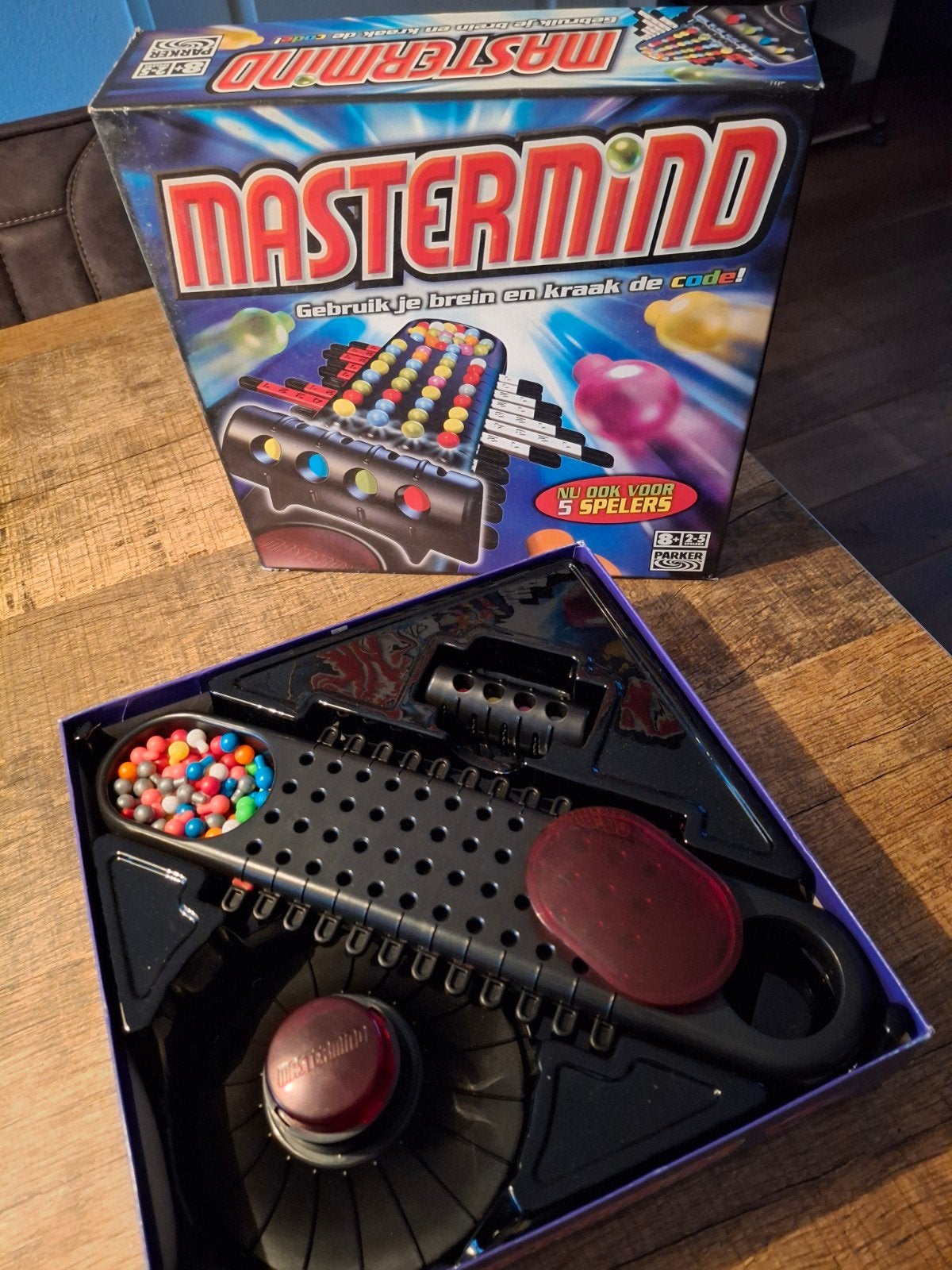 Mastermind nu ook voor 5 spelers, Ophalen of Verzenden