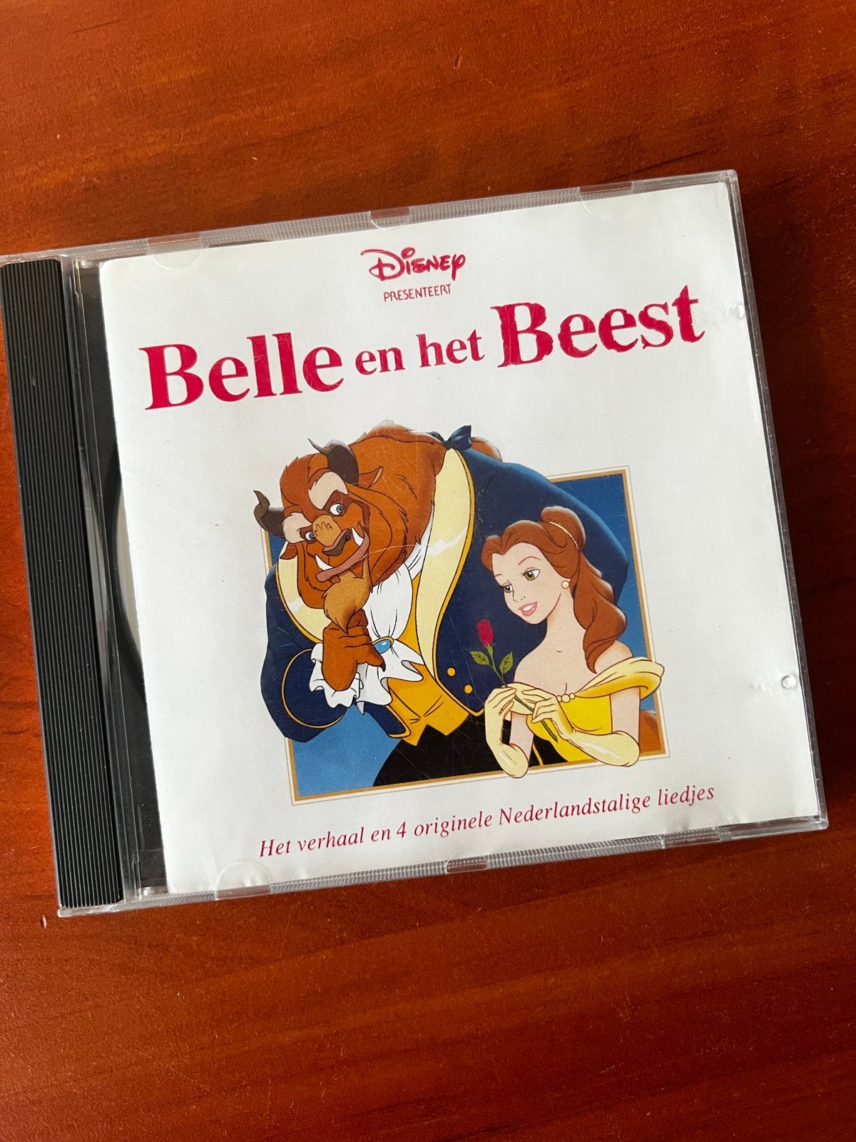 Disney Belle en het Beest CD - Verhaal en Liedjes, Gebruikt, Ophalen of Verzenden, 3 tot 5 jaar, Album