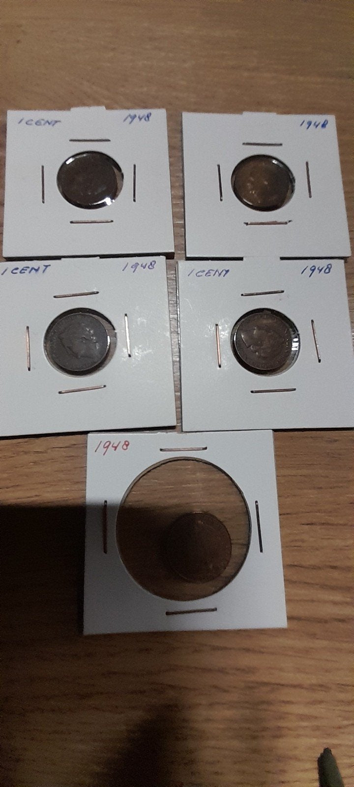 1 cent 1948, Postzegels en Munten, Ophalen of Verzenden, Koningin Wilhelmina, 1 cent
