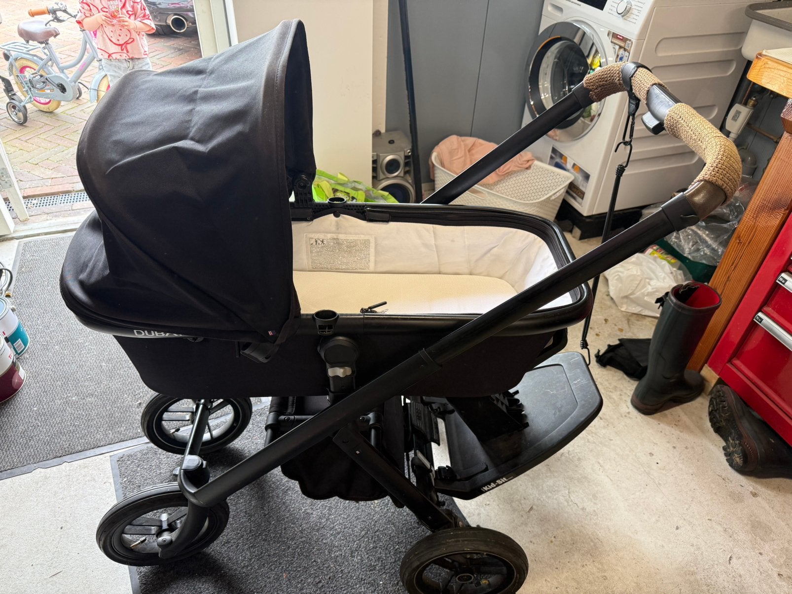 Dubatti kinderwagen, Kinderen en Baby's, Ophalen, Kinderwagen, Overige merken, Met reiswieg