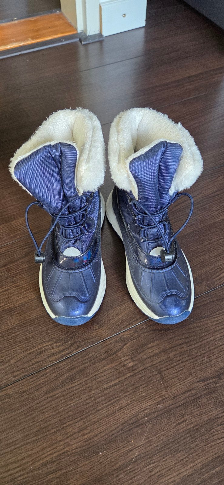 Warme snowboots maat 32 voor kinderen, Ophalen of Verzenden, Gebruikt, Jongen of Meisje, Laarzen