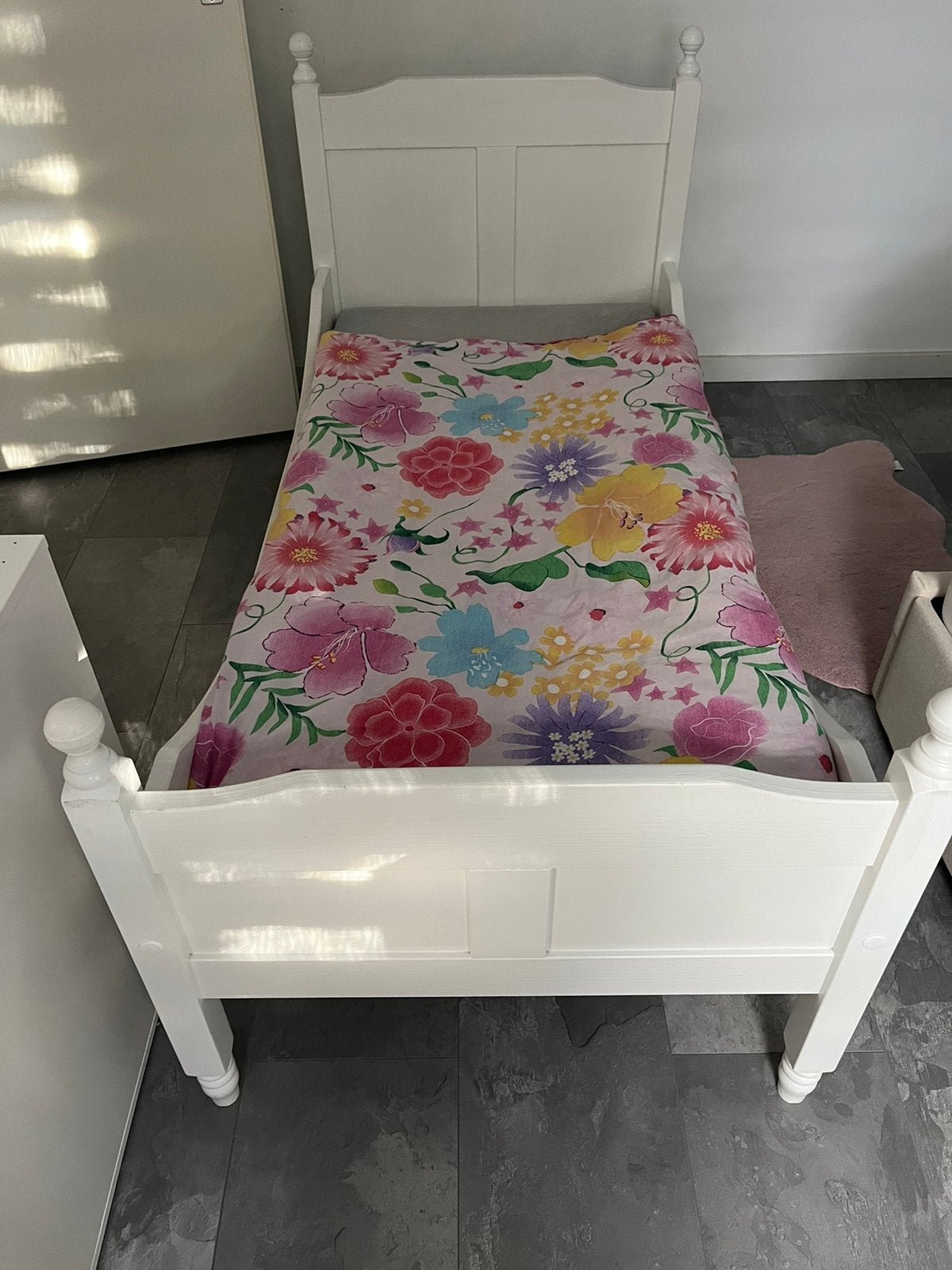 Kinderbed 70x150, Ophalen, 85 tot 100 cm, Zo goed als nieuw, Matras