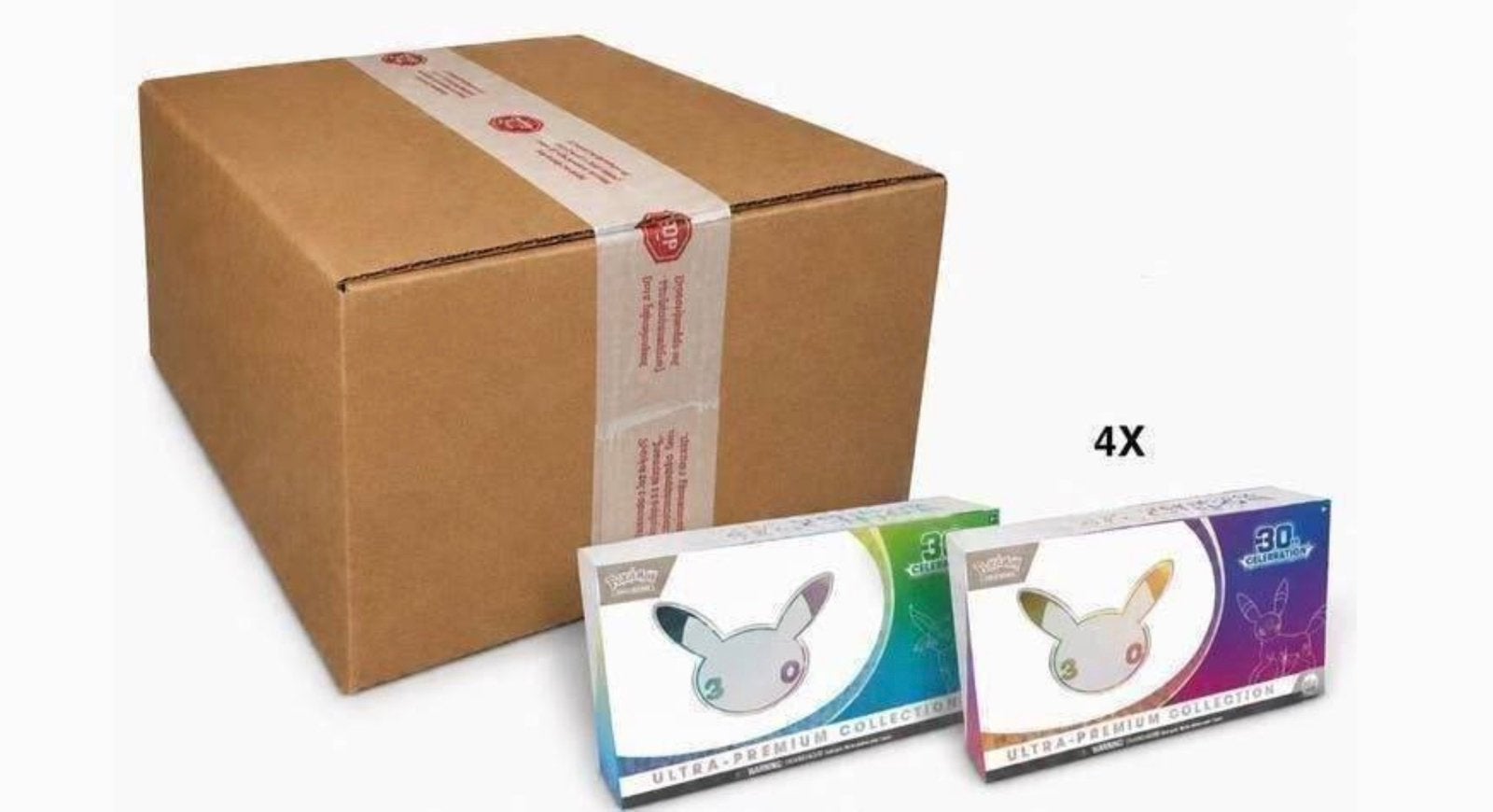 Pokémon 30th Celebration UPC Day & Night – Sealed Case 4x, Ophalen of Verzenden, Nieuw