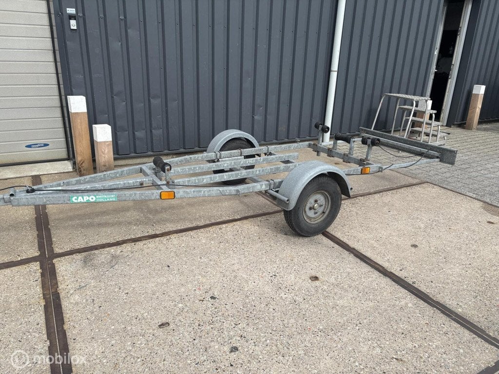 CAPO / PEGA boottrailer (kantelbaar), Watersport en Boten, Boottrailers, Overige typen