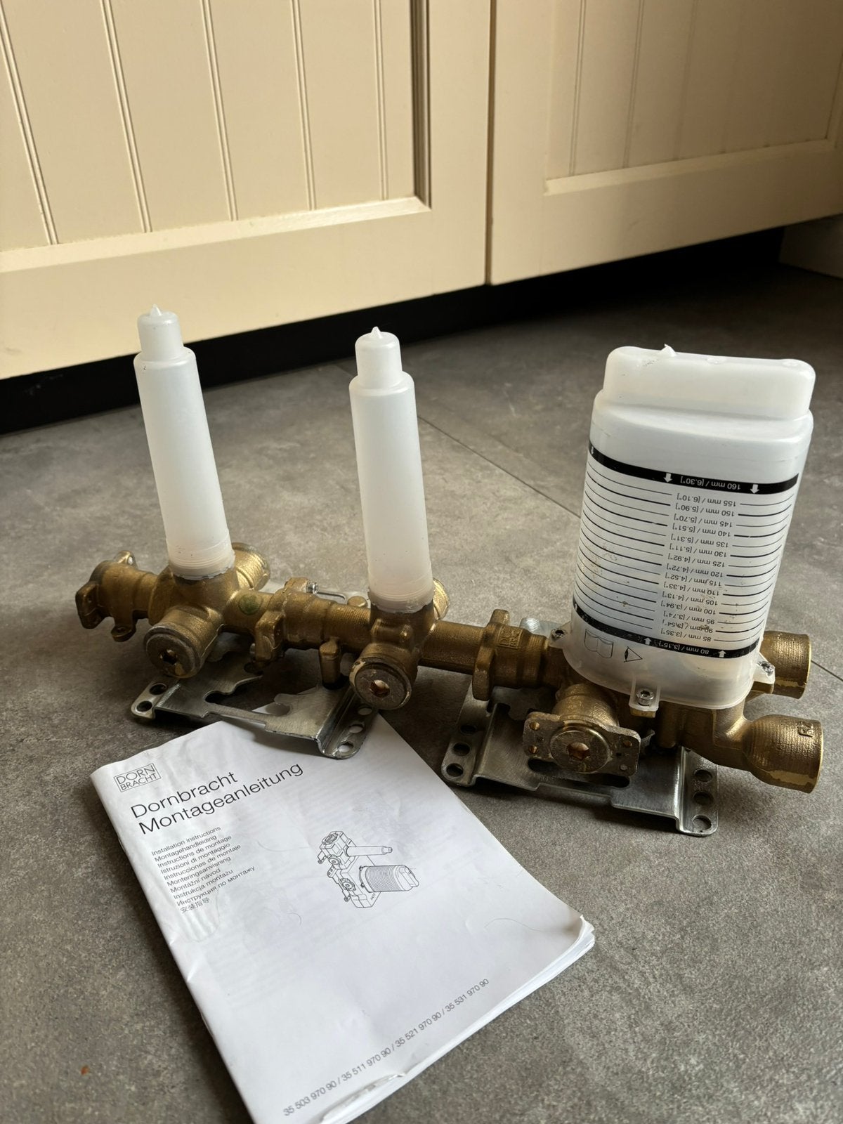 Dornbracht inbouw thermokraan met 2x stopkraan 3552197090, Ophalen, Zo goed als nieuw