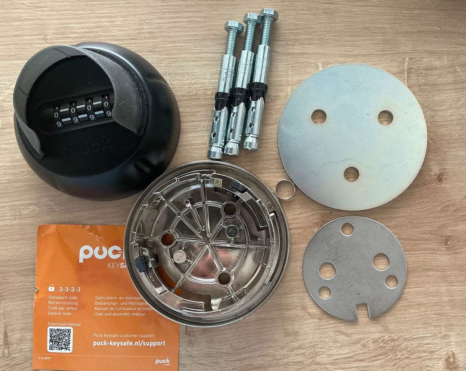 Puck keysafe sleutelkluis SKG**, Ophalen of Verzenden, Zo goed als nieuw, Overige materialen, Overige typen