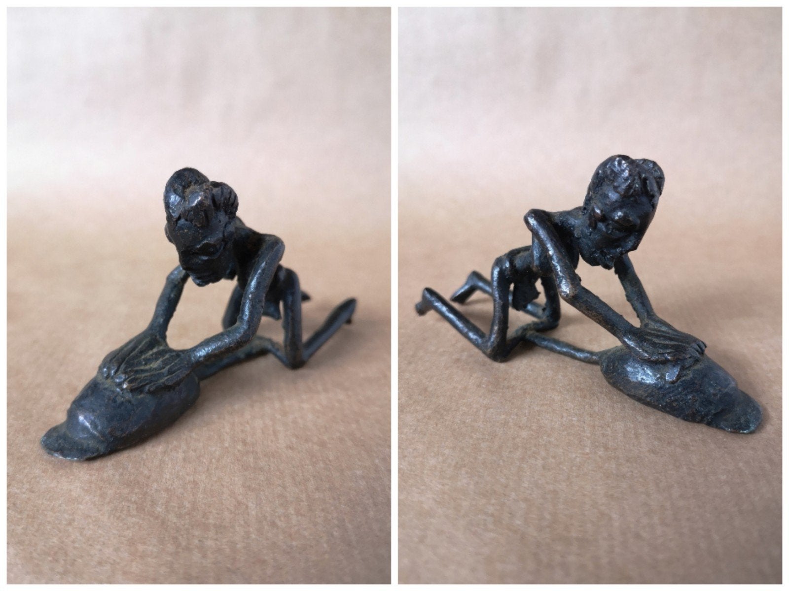 Akan Ashanti goudgewicht uit Ghana, Antiek en Kunst, Ophalen of Verzenden