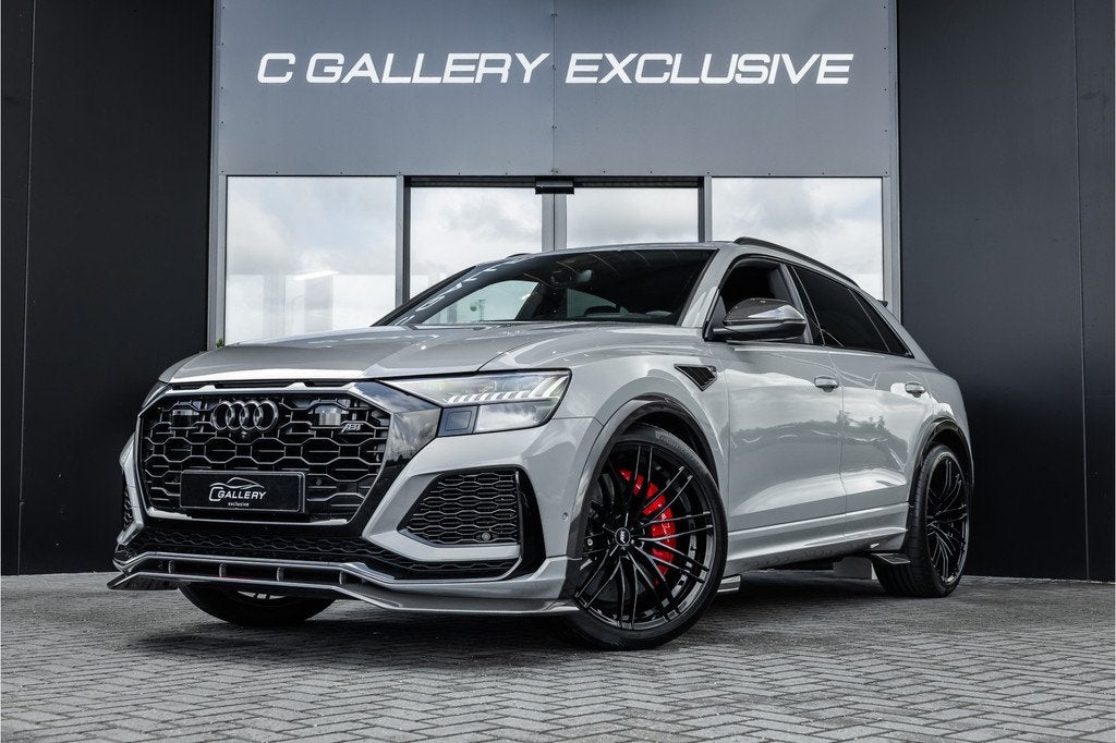 Audi RSQ8 SR ABT 4.0 TFSI quattro - RS Dynamic + | Panorama, Auto's, Audi, Gebruikt, 600 pk, Leder, Bedrijf