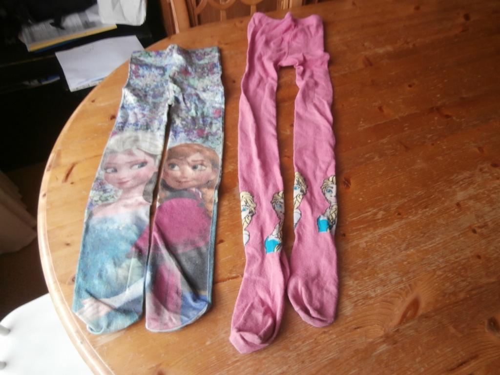 Maillot panty sok Disney Frozen Elza en Anna prinses roze 98, Disney, Meisje, Ophalen of Verzenden, Overige typen