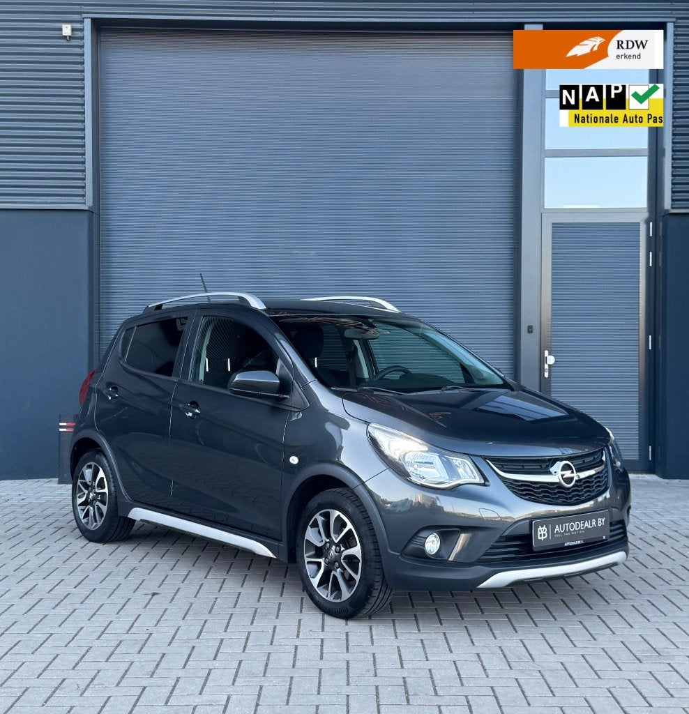 Opel Karl 1.0 Rocks Online Edition/CarPlay/Incl BTW/59.741KM, Auto's, Opel, Voorwielaandrijving, 839 kg, Stof, USB