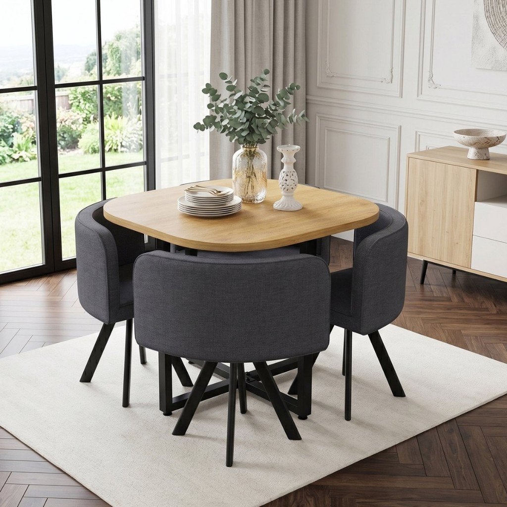 4 X EETHOEK STOELEN, Huis en Inrichting, Ophalen, MODERN, Nieuw, Vier