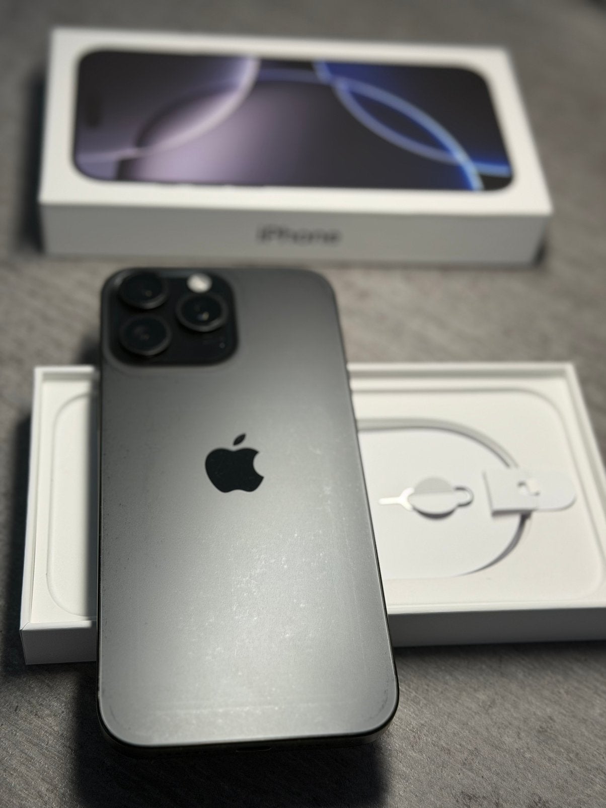  Apple iphone 16 Pro Max Black Titanuim 256GB Bat. 94%, Telecommunicatie, Mobiele telefoons | Apple iPhone, 256 GB, 94 %, Apple