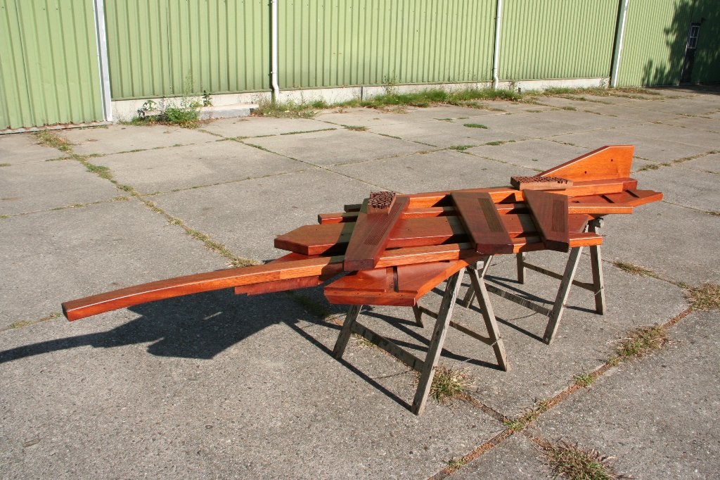 Mooie nieuwe merbau open trap, Ophalen of Verzenden, Nieuw, Trap, 2 tot 4 meter