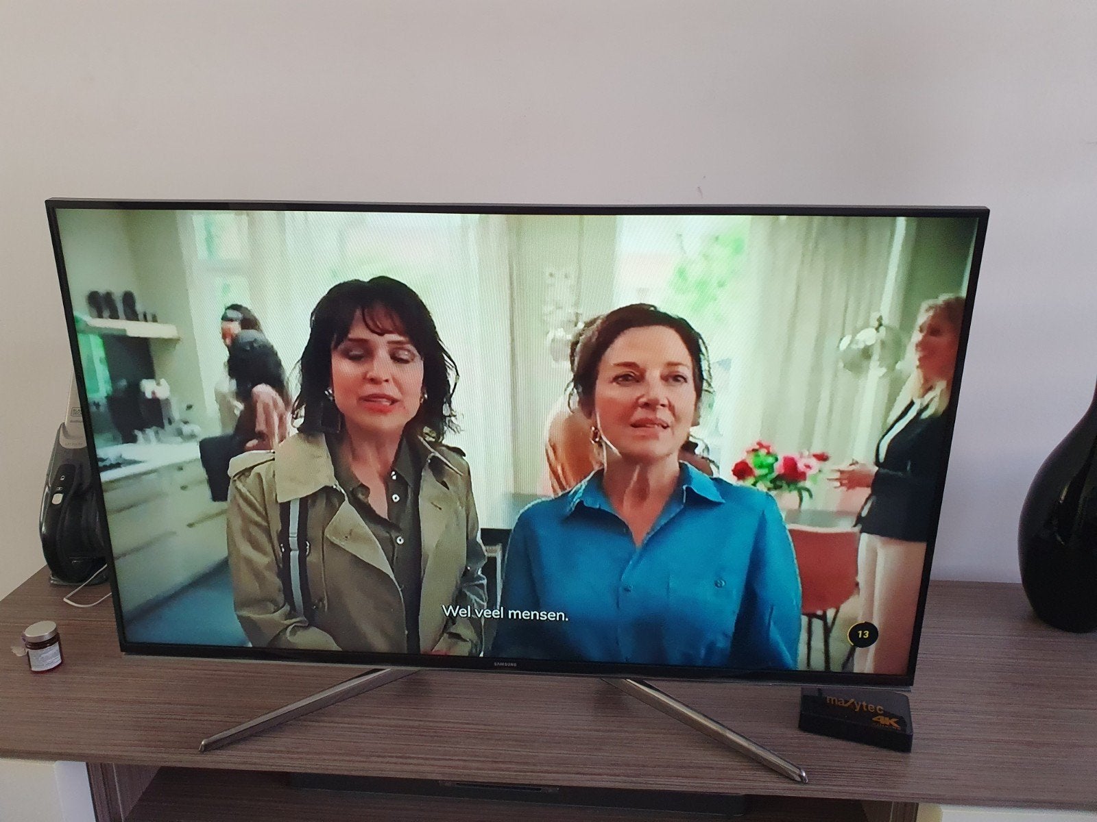 In nieuwstaat Samsung 48inch smart tv met draadloze wifi, 50 Hz, Ophalen of Verzenden, Zo goed als nieuw, Samsung
