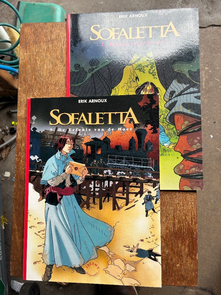 LOSSE VERKOOP ; Sofaletta deel 1-3 SC, Meerdere stripboeken, Ophalen of Verzenden, Zo goed als nieuw, Arnoux - Hé