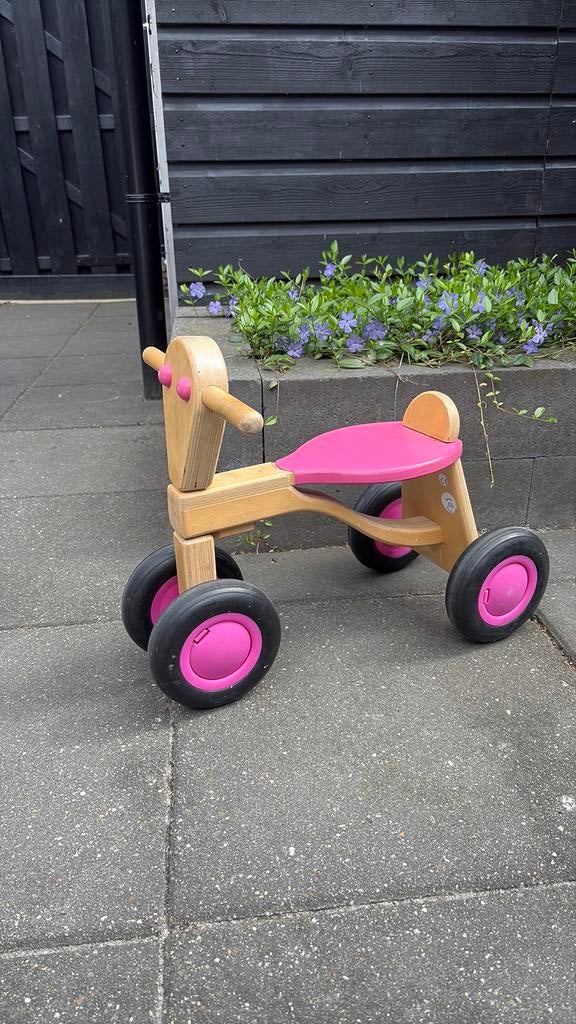 Houten loopfietsje beukenhout, Ophalen, Gebruikt, Loopfiets