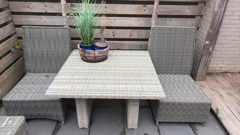 Prachtige tuinset!, Ophalen, Zo goed als nieuw, Wicker