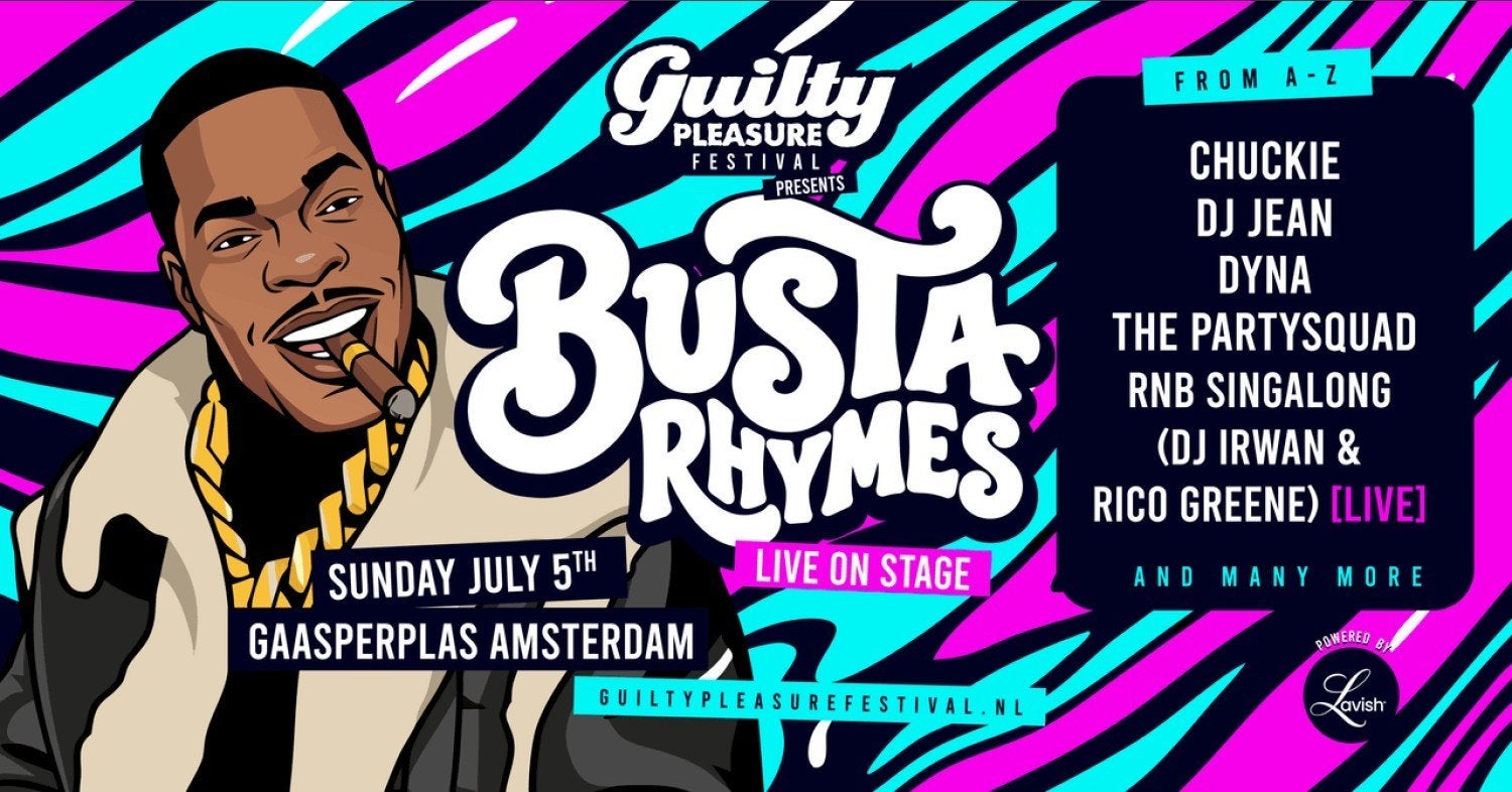 2 e-tickets Guilty Pleasure Festival 5 juli Amsterdam, Tickets en Kaartjes, Twee personen