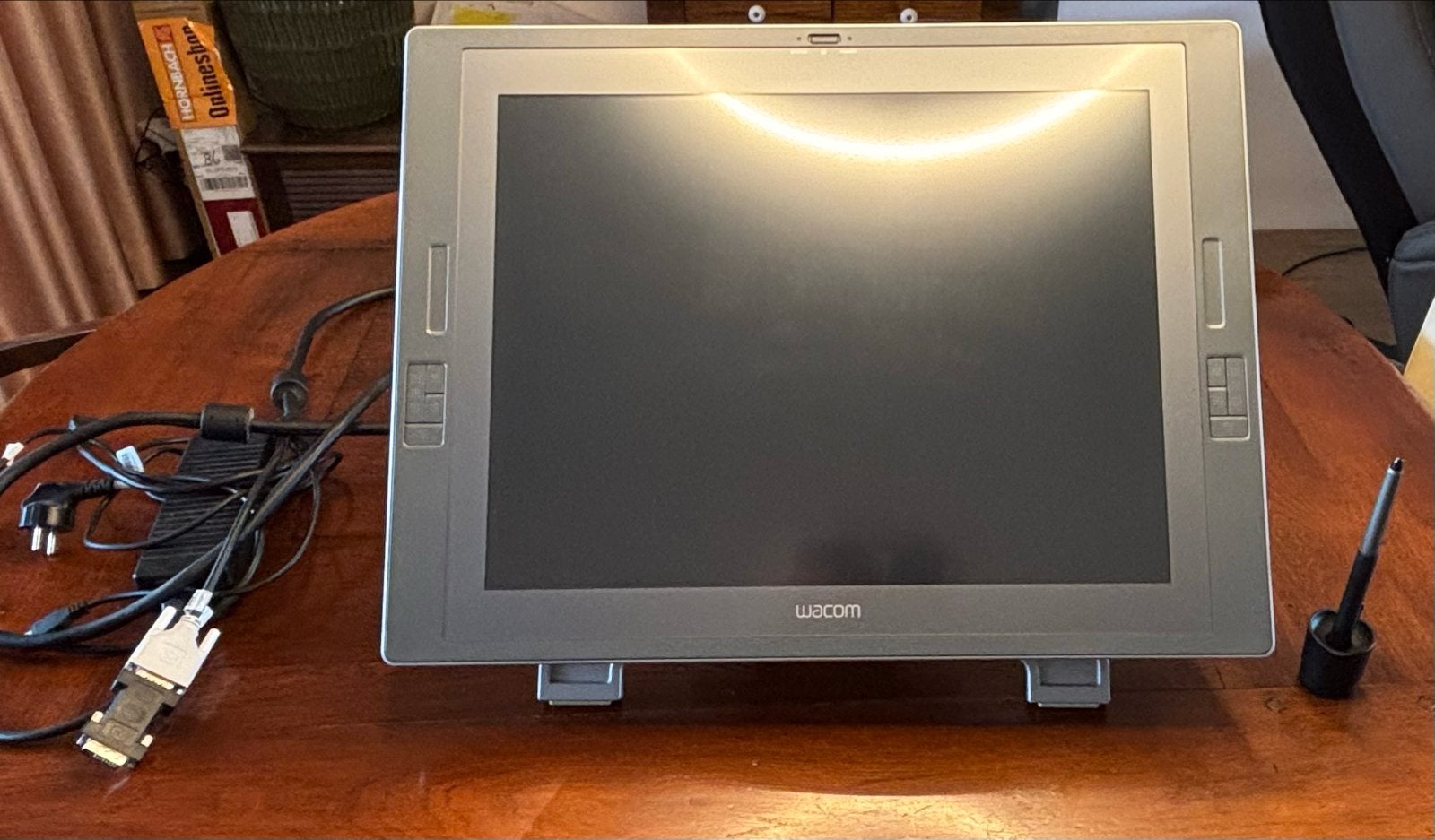 Wacom Cintiq 21UX DTZ-2100D/G Tekentablet met Scherm, Computers en Software, Ophalen of Verzenden, Gebruikt, Bedraad