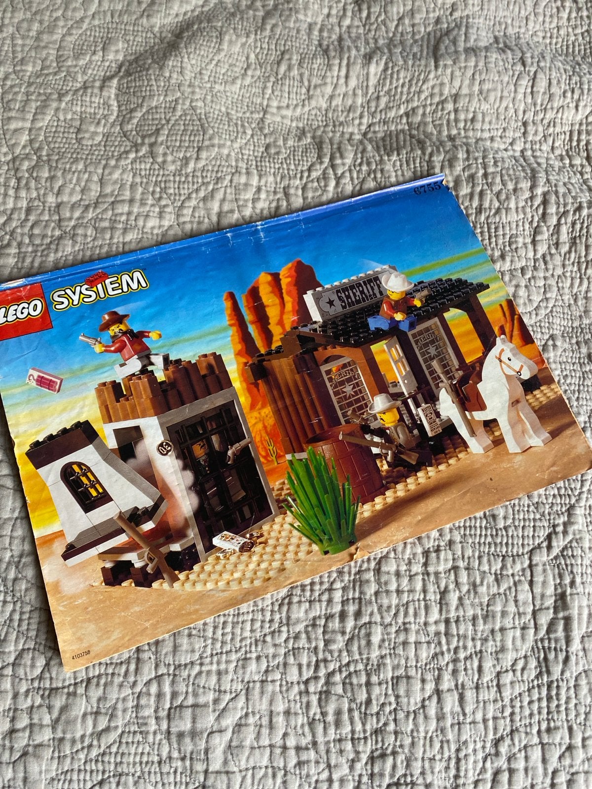 Lego Western Sheriff's Office 6755 - Compleet met instructie, Gebruikt, Overige thema's, Lego, Ophalen of Verzenden