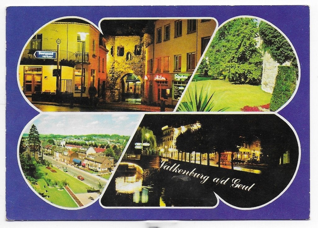 Valkenburg aan de Geul Gelopen Ansichtkaart ( B6138 ), Ophalen of Verzenden, 1980 tot heden, Gelopen, Limburg