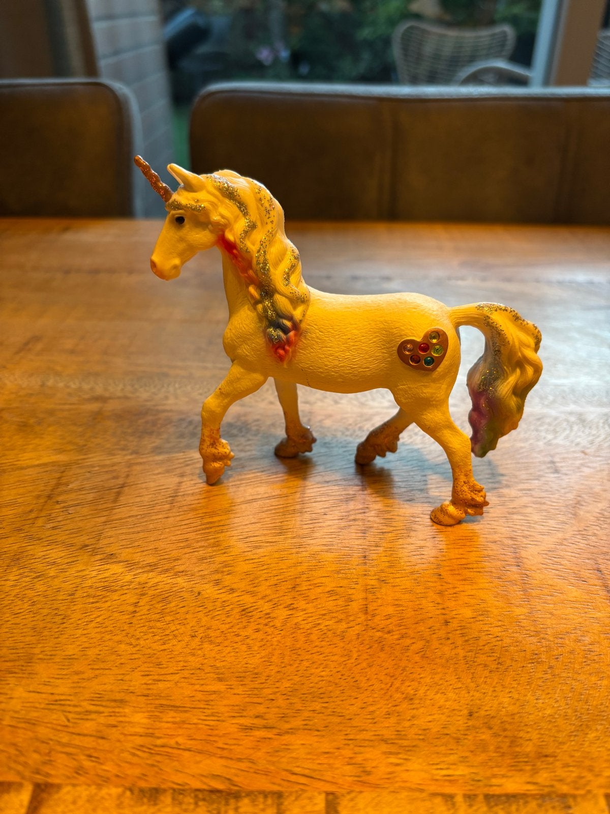 Schleich Eenhoorn met Glitter - Zo goed als nieuw, Kinderen en Baby's, Ophalen of Verzenden, Zo goed als nieuw, Jongen of Meisje