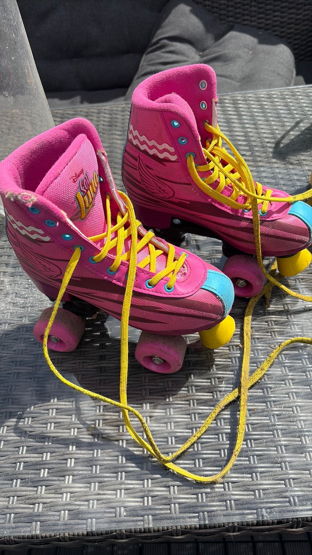 Rolschaatsen maat 34/35, Ophalen, Gebruikt