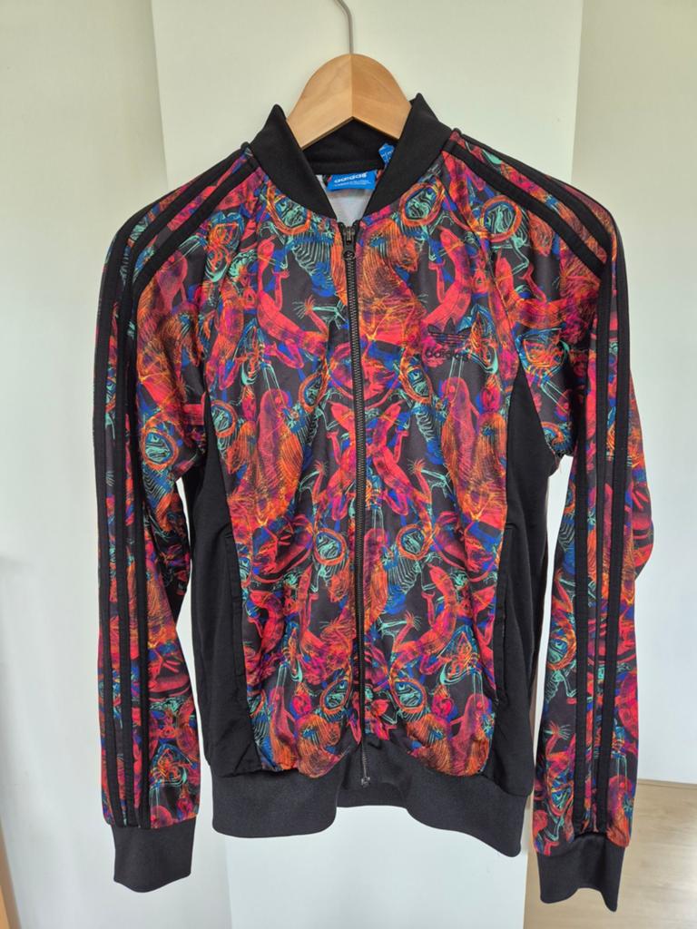 Adidas Originals Firebird Track Jacket M69136 Multicolor Pri, Kleding | Dames, Maat 38/40 (M), Adidas, Zwart, Ophalen of Verzenden