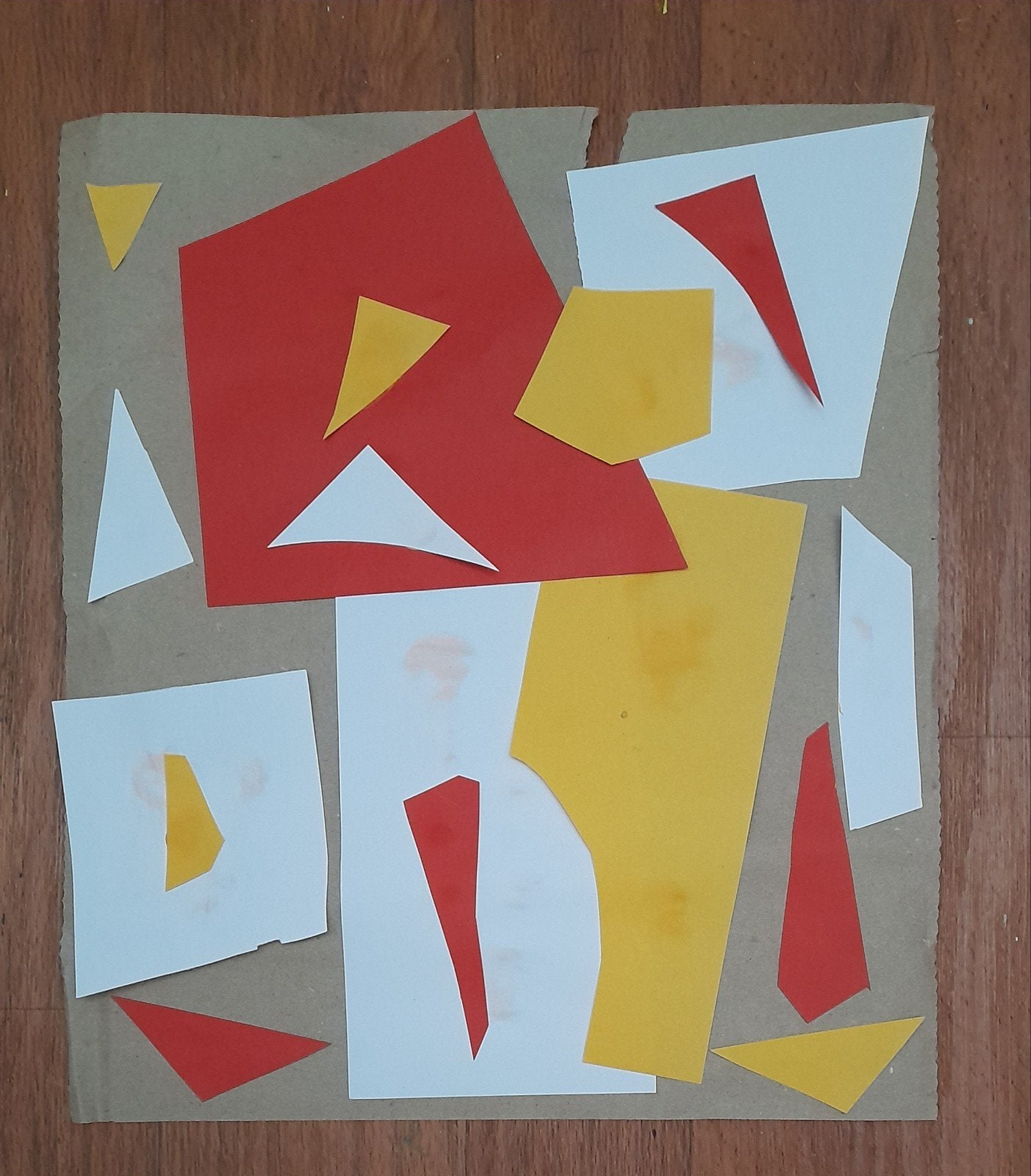 Compositie knipsel, Antiek en Kunst, Ophalen of Verzenden