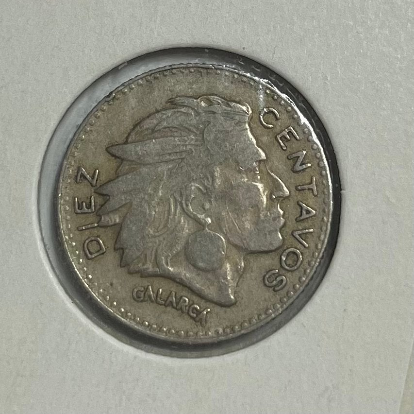 10 pesos Colombia 1959, Ophalen of Verzenden, Zuid-Amerika