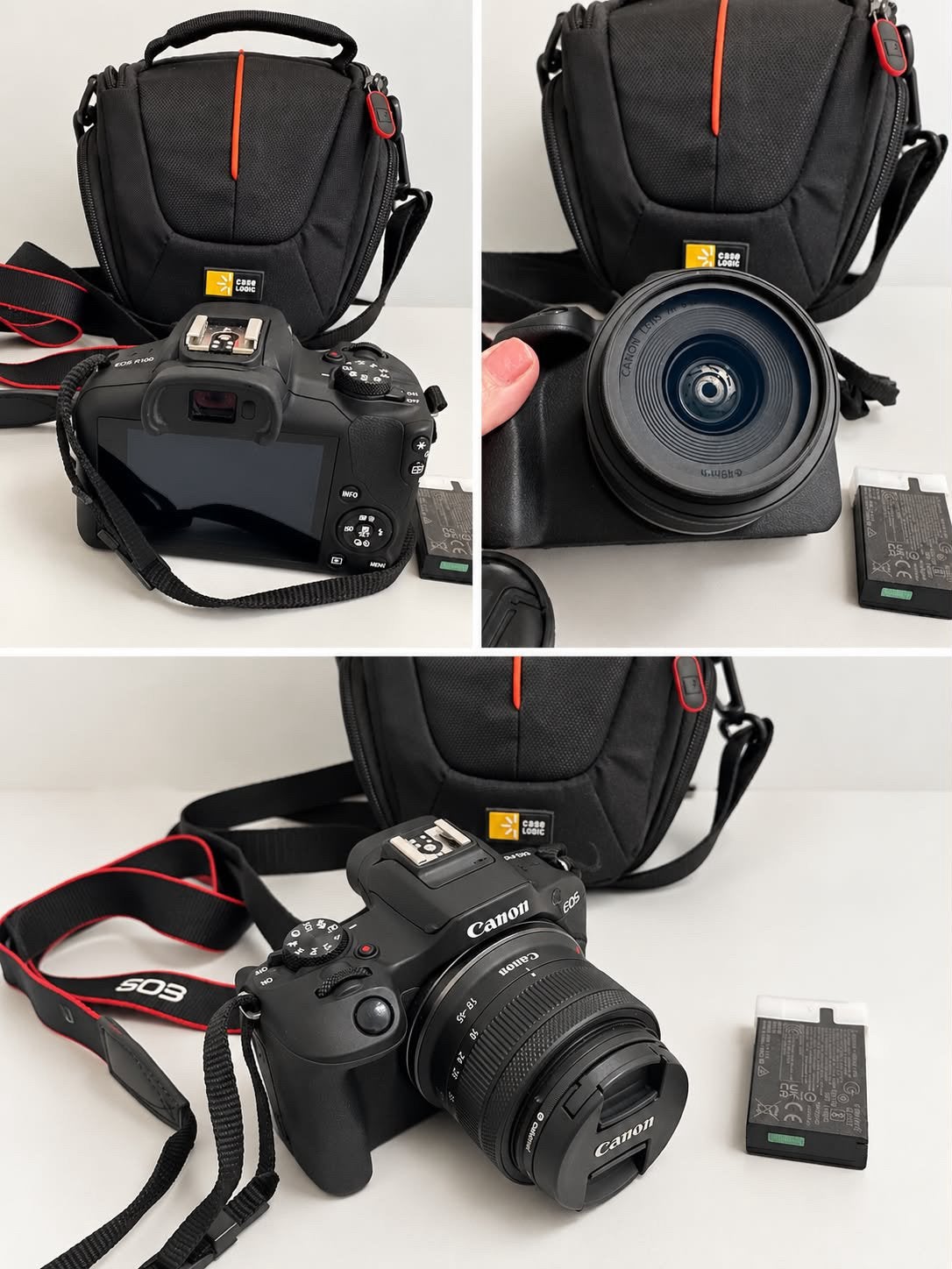 Canon EOS R100 set in nieuwstaat, Ophalen, Canon, Zo goed als nieuw, 24 megapixels