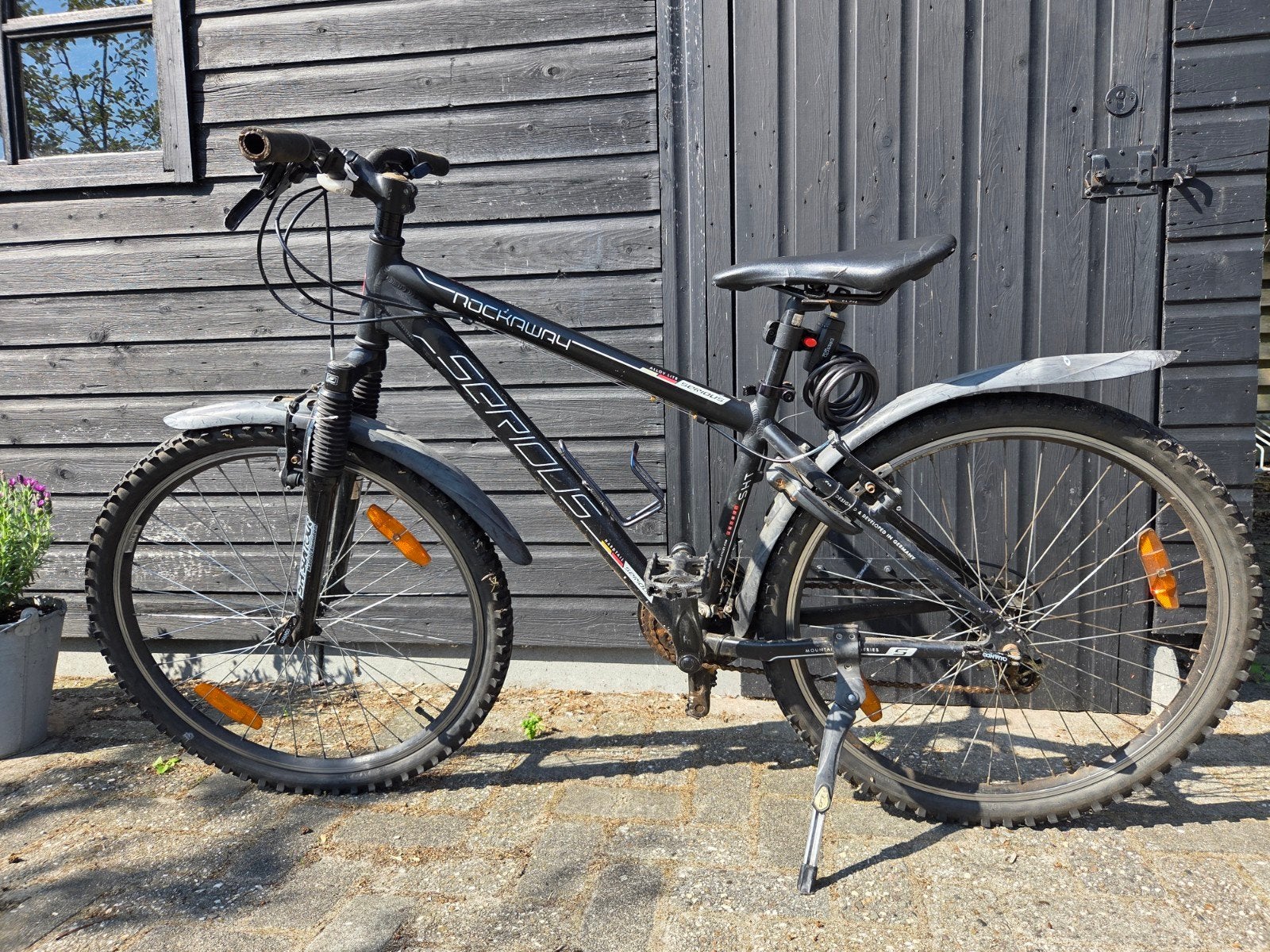 Serious Rockaway Mountainbike 26 inch, Gebruikt, Velgrem, Meer dan 20 versnellingen, 53 tot 57 cm