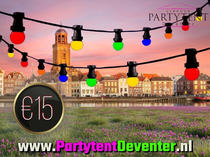 Feestje! Prikverlichting, Muziek + Partytent etc., Ophalen, Nieuw, Overige